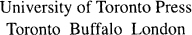 University of Toronto Press Incorporated 1998 Toronto Buffalo London Printed in - photo 1