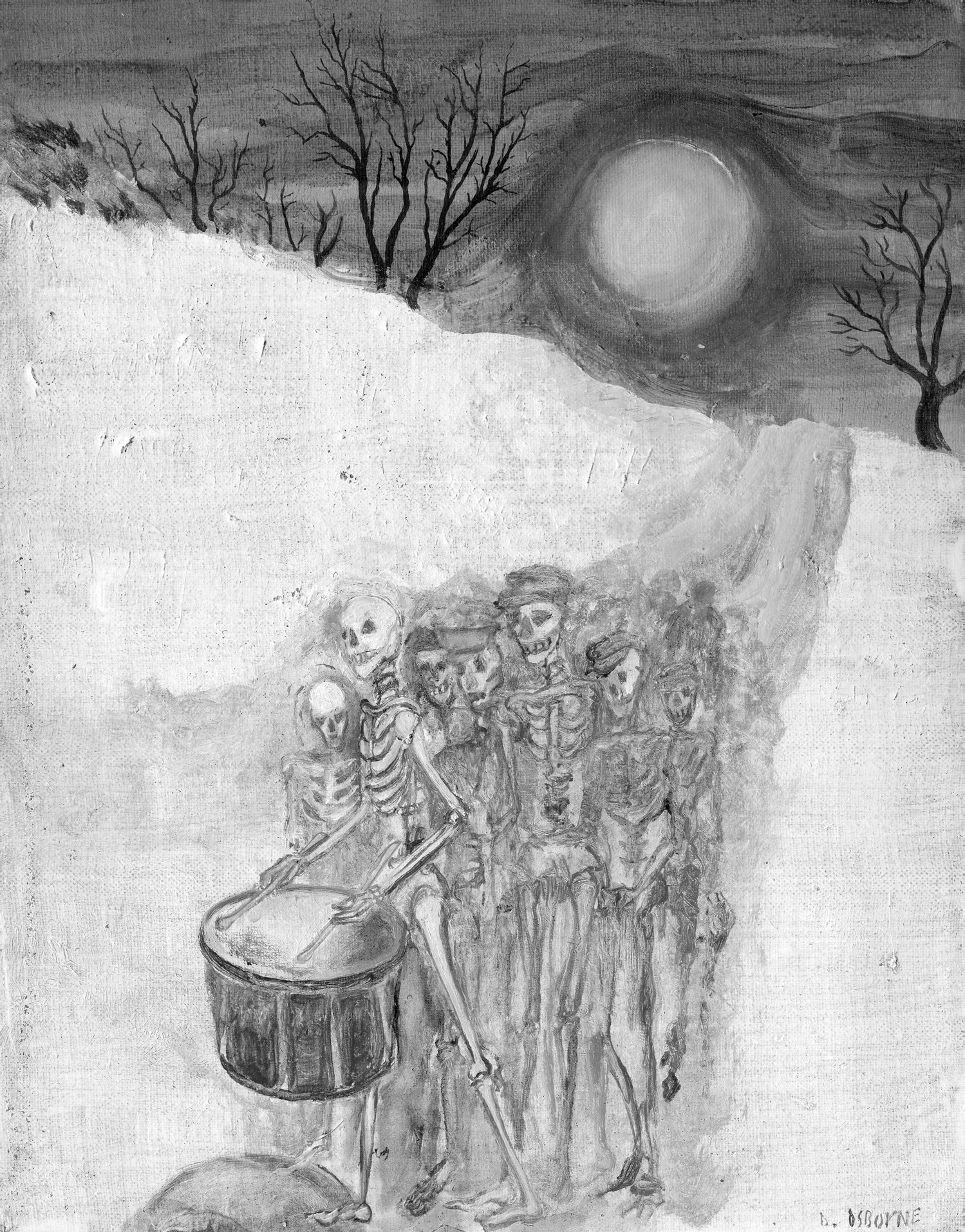 Ghost Drummers Painting by Diana Osborne Williams Used by permission of the - photo 3