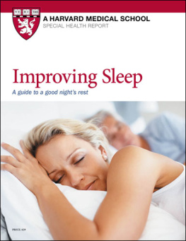 Lawrence Epstein MD - Improving Sleep: A Guide to a Good Nights Rest