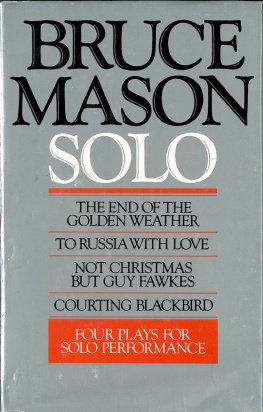 Bruce Mason - Bruce Mason Solo