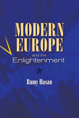 Rumy Hasan Modern Europe and the Enlightenment