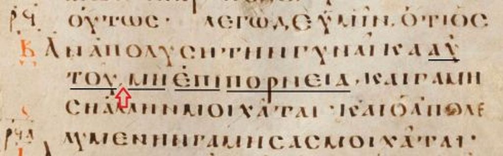 Figure 14 uncial Greek New Testament Manuscript number 07 Codex Basilensis - photo 17