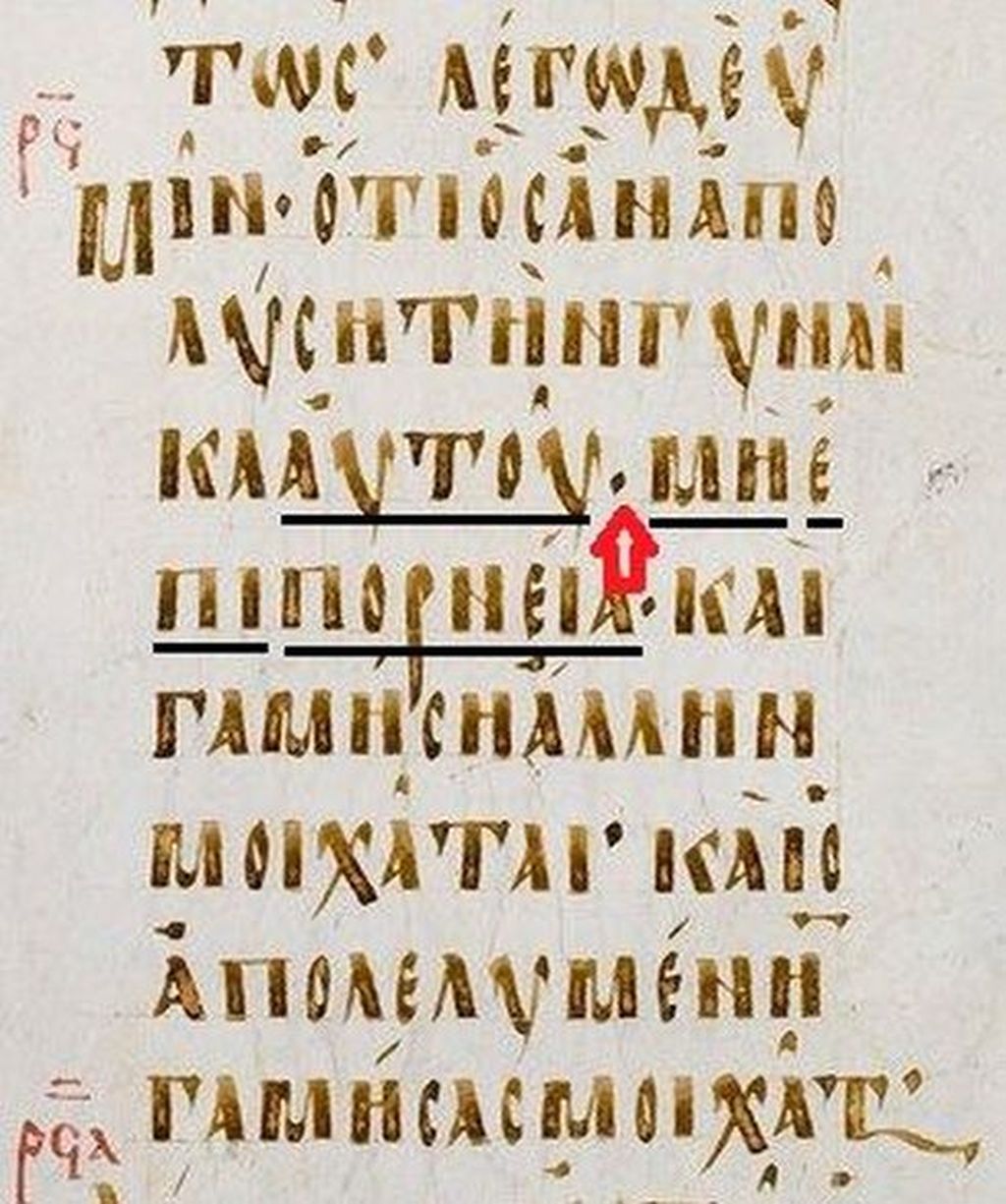 Figure 15 uncial Greek New Testament Manuscript number 09 Codex Boreelianus - photo 18