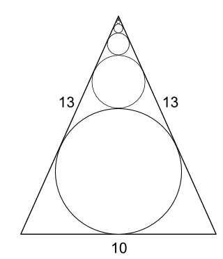 Answer To Puzzle 5 Circles In Triangles You could solve for the circumference - photo 9