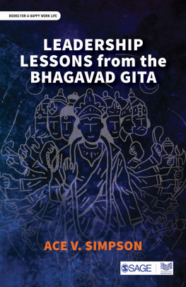 Ace Simpson Leadership Lessons from the Bhagavad Gita