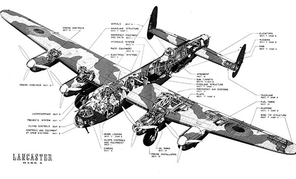 The Lancaster Mk X was the Canadian version of the famous Avro bomber Built by - photo 14