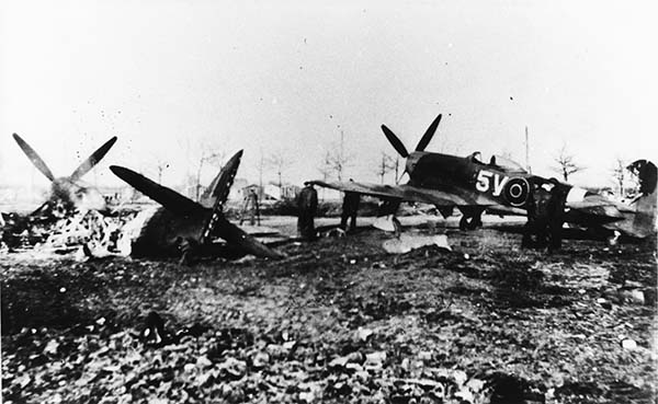 Shortly after dawn on January 1 1945 the Luftwaffe unleashed 986 single-seat - photo 3