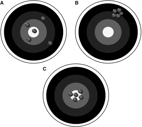 Fig 1-1 Accuracy and precision Target A illustrates accuracy without - photo 1