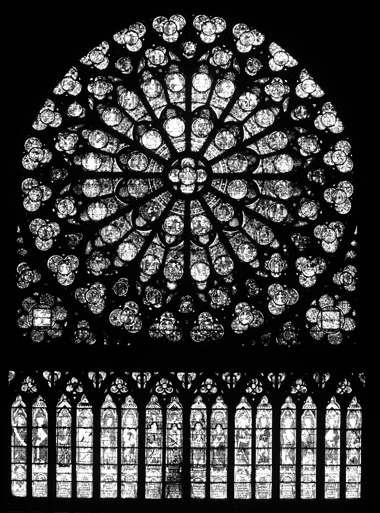 1 Before the High Altar of History Rose du Midi South Rose Window Notre - photo 2