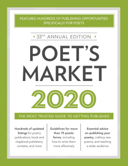 Robert Lee Brewer Poets Market 2020