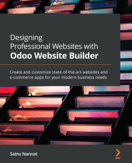 Sainu Nannat - Designing Professional Websites with Odoo Website Builder