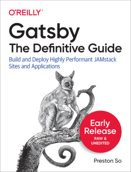 Preston So - Gatsby: The Definitive Guide