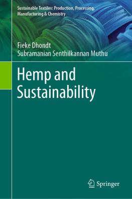 Fieke Dhondt Hemp and Sustainability
