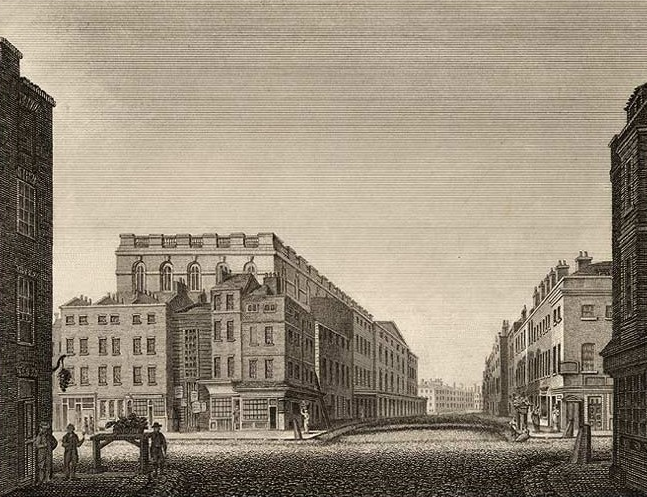 Theatre Royal Drury Lane in 1809 this play was first performed here in 1671 - photo 20