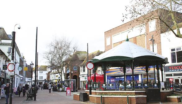 High Street Ashford Kent the setting of the novel Franks apartments are - photo 19