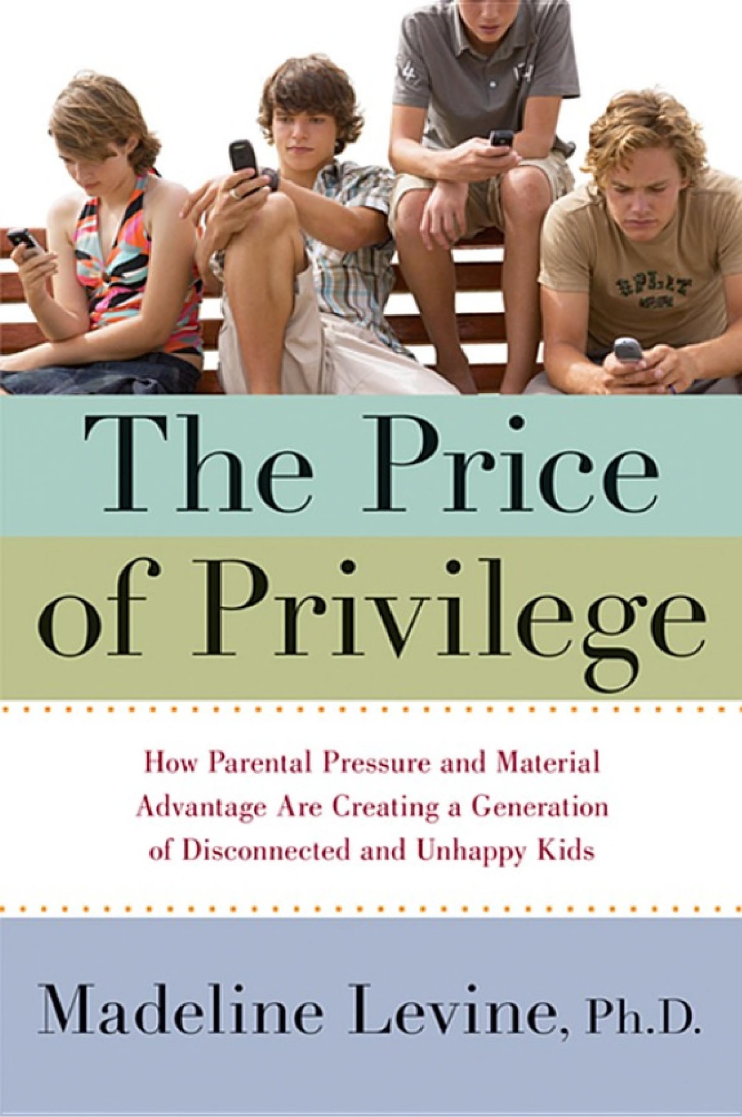 The Price of Privilege How Parental Pressure and Material Advantage Are - photo 1