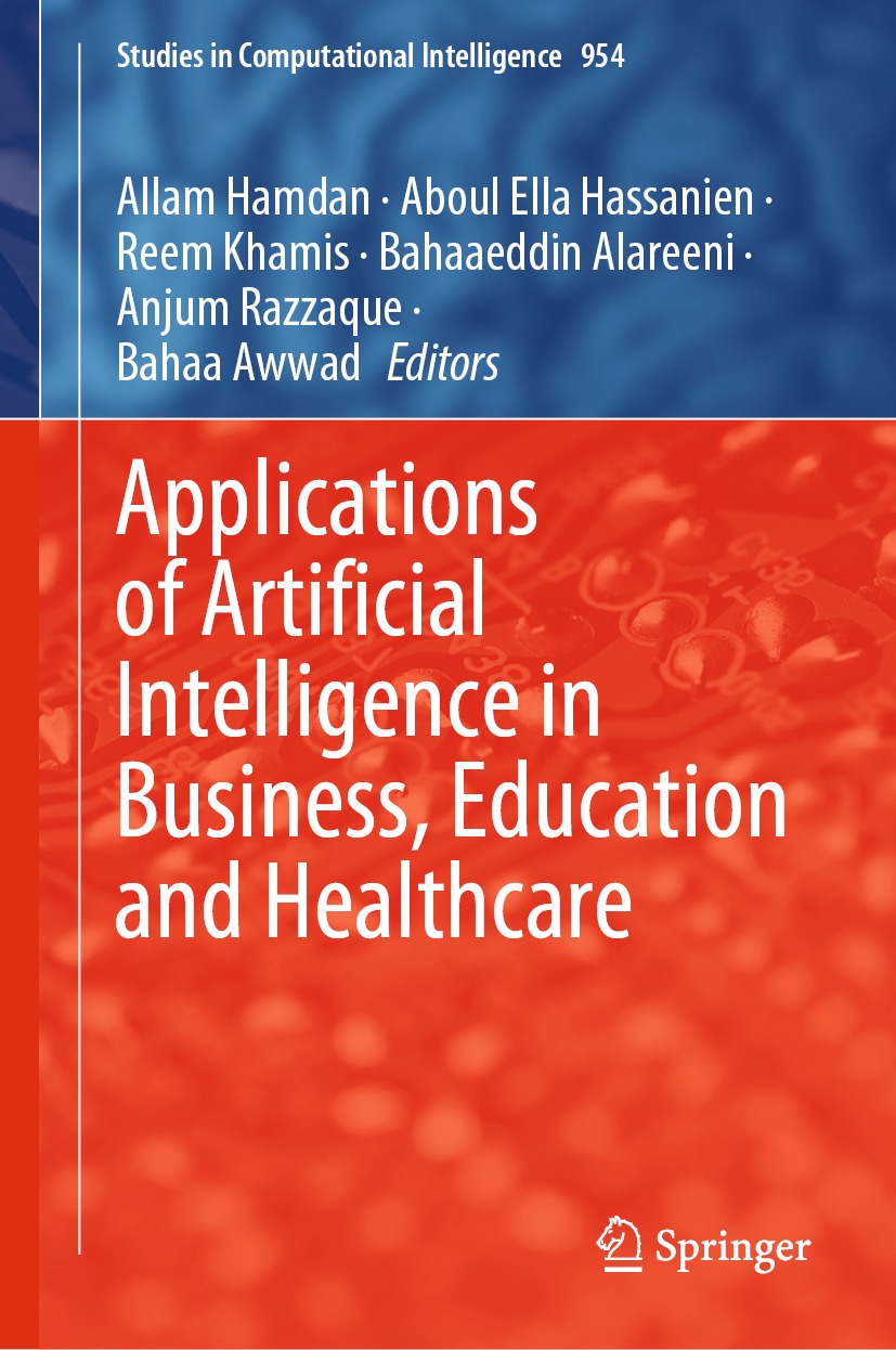 Book cover of Applications of Artificial Intelligence in Business Education - photo 1