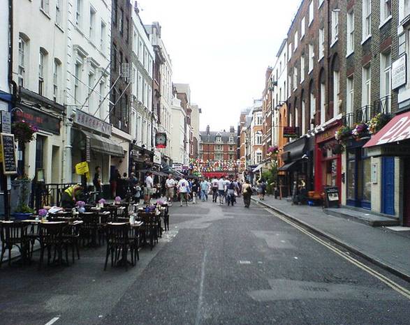 Frith Street Soho Square London Braddons birthplace Braddons brother - photo 17