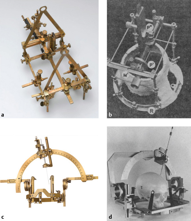 Fig 11 Stereotactic frames a Horsley-Clarke frame from the Science - photo 2