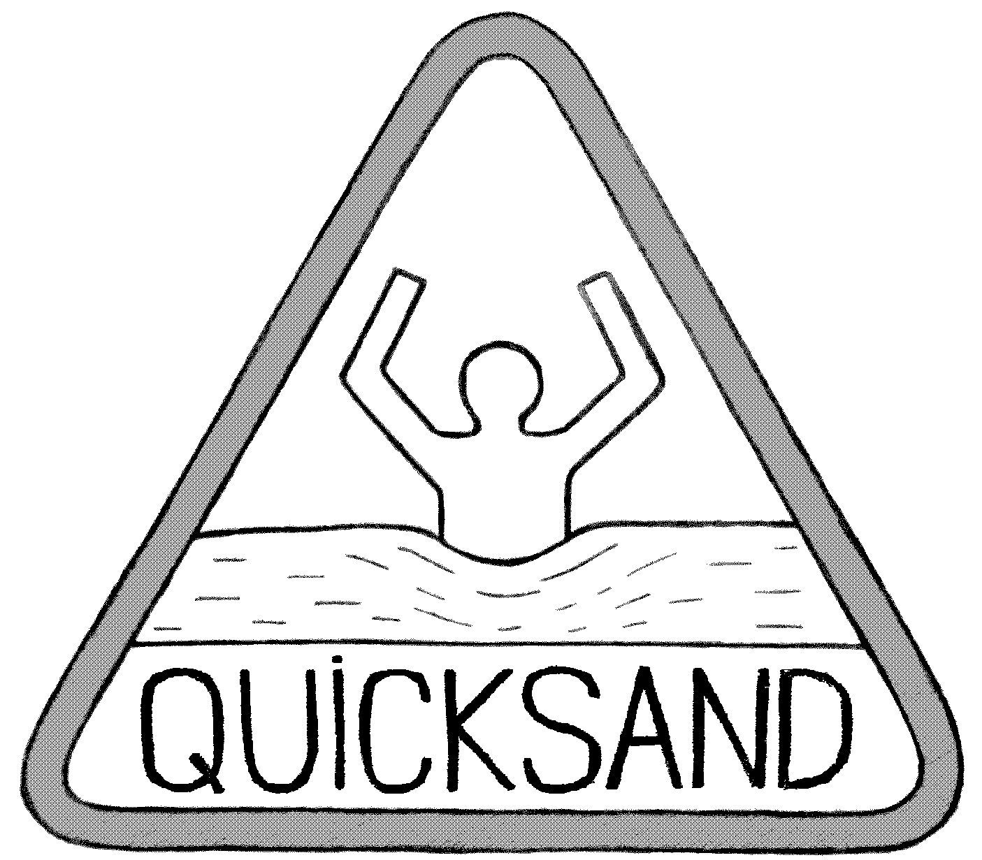 You need signs like that to warn you of the danger Quicksand looks solid when - photo 3