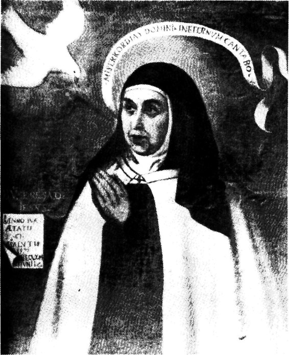 Saint Teresa at the age of sixty-one from Friar Juan de la Miserias portrait - photo 2