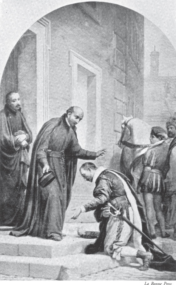 St Ignatius greeting St Francis Borgia on his arrival in Rome Nihil - photo 2