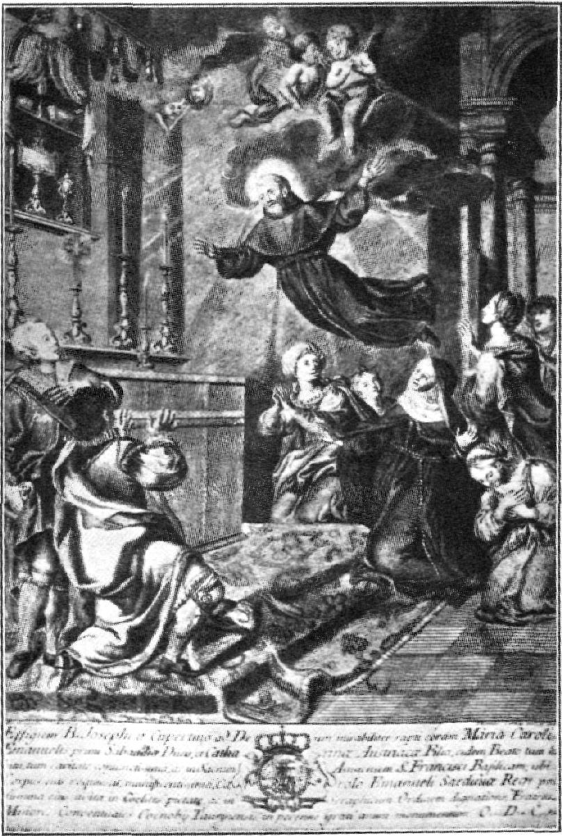 ECSTATIC FLIGHT OF ST JOSEPH OF CUPERTINO In presence of the Princess of - photo 2