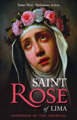 Sr. Mary Alphonsus St. Rose of Lima