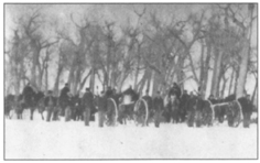 Artillery at Tongue River Cantonment December 29 1876 Courtesy National - photo 4