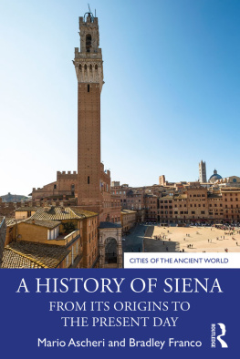 Mario Ascheri - A History of Siena: From its Origins to the Present Day
