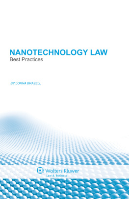 Lorna Brazell - Nanotechnology law : best practices