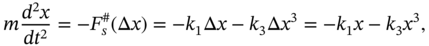 where it is accounted that the displacement of the mass is equal to the - photo 36