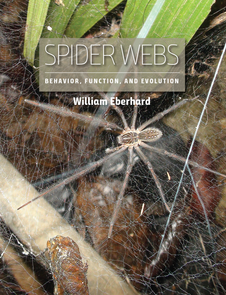 Spider Webs Spider Webs Behavior Function and Evolution William Eberhard - photo 1