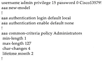 A network engneer must confgure a password expry mechansm on the gateway router - photo 3