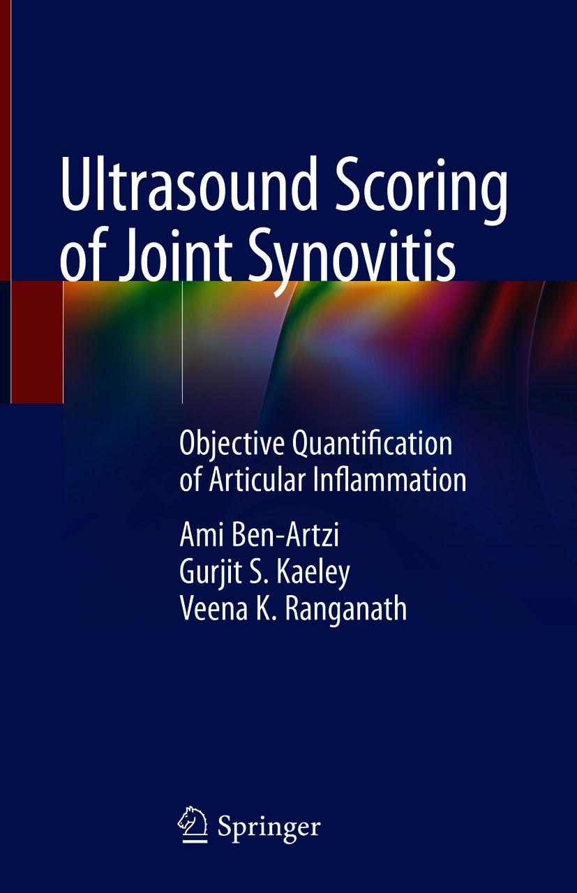 Book cover of Ultrasound Scoring of Joint Synovitis Ami Ben-Artzi Gurjit - photo 1