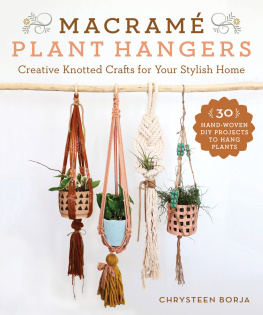 Chrysteen Borja - Macramé Plant Hangers