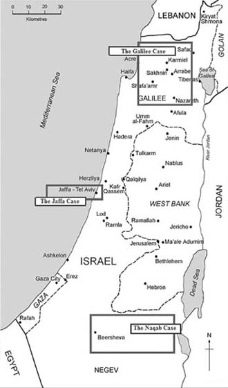 SpacesCases of Palestinian-Citizen Unruly Politics Source Map designed by - photo 4