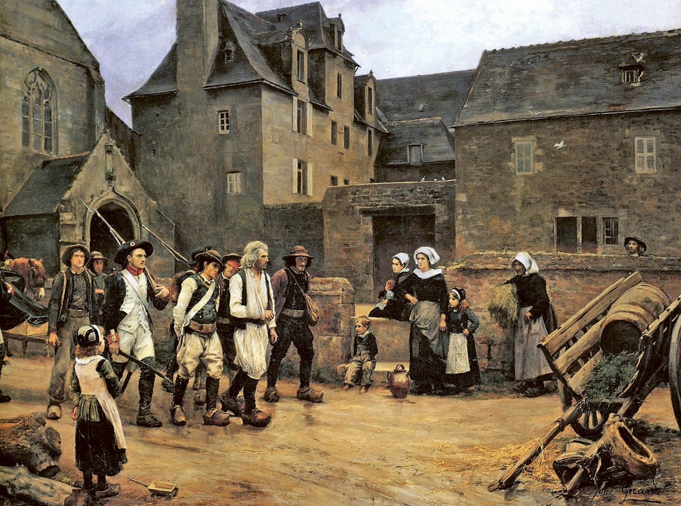 Jules Girardet The Rebels of Fouesnant Returned to Quimper by the National - photo 2