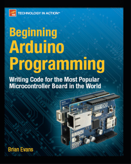 Brian Evans Beginning Arduino Programming
