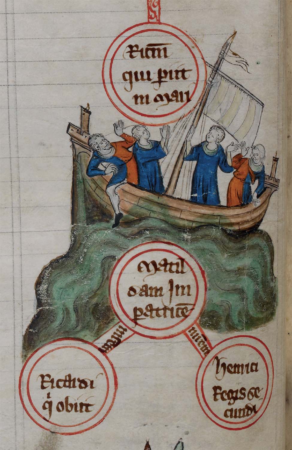 An early fourteenth-century depiction of the sinking of the White Ship The - photo 18