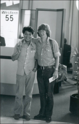 Former POWs Al Riate left and Bob Chenoweth post-release in 1974 at Los - photo 3