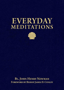 John Henry Newman - Everyday Meditations