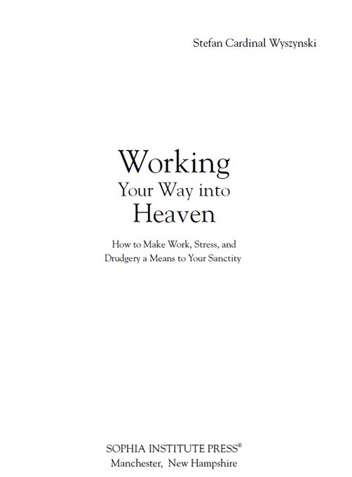 Working Your Way into Heaven was originally published in Polish as Duch Pracy - photo 3