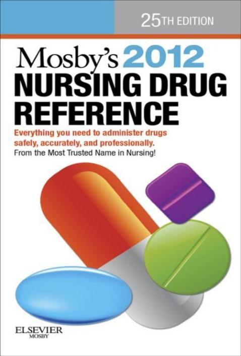 Table of Contents Front Matter Mosbys 2012 NURSING DRUG REFERENCE 25TH - photo 1