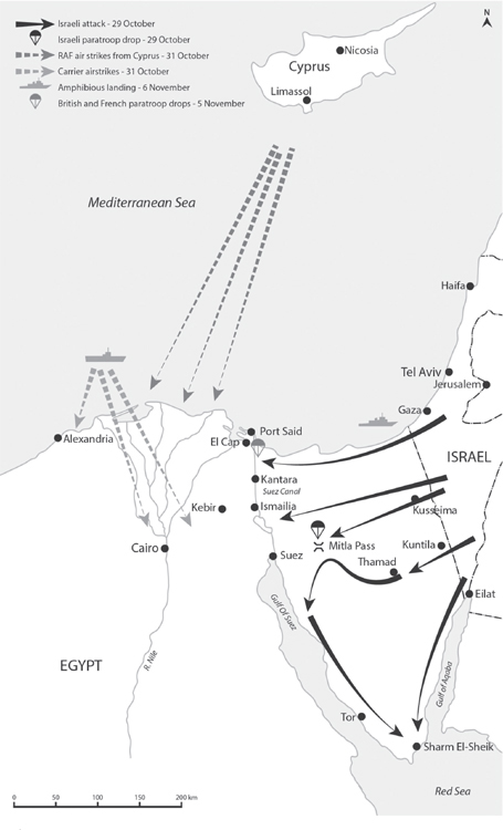 The Suez operation TIMELINE 1955 September Nasser agrees arms deal - photo 4