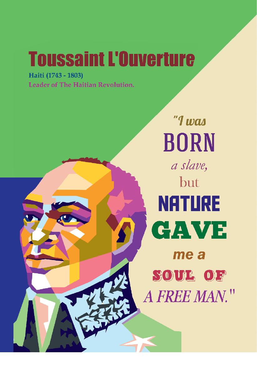 TOUSSAINT LOUVERTURE H ave you ever heard of a place called Haiti Haiti is - photo 3