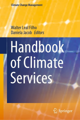 Walter Leal Filho - Handbook of Climate Services