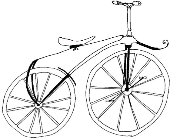 The Velocipede In 1865 the next generation of bicycle appeared this time - photo 4