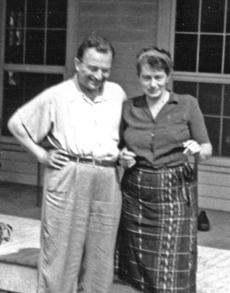 Fromm and his second wife Henny Gurland-Fromm in Bennington Vermont in - photo 7