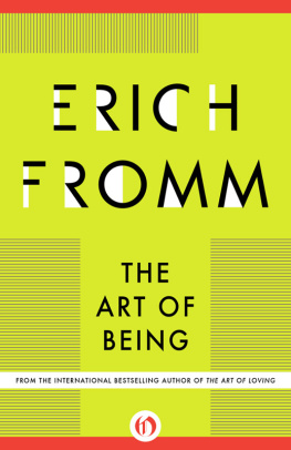 Erich Fromm Art of Being